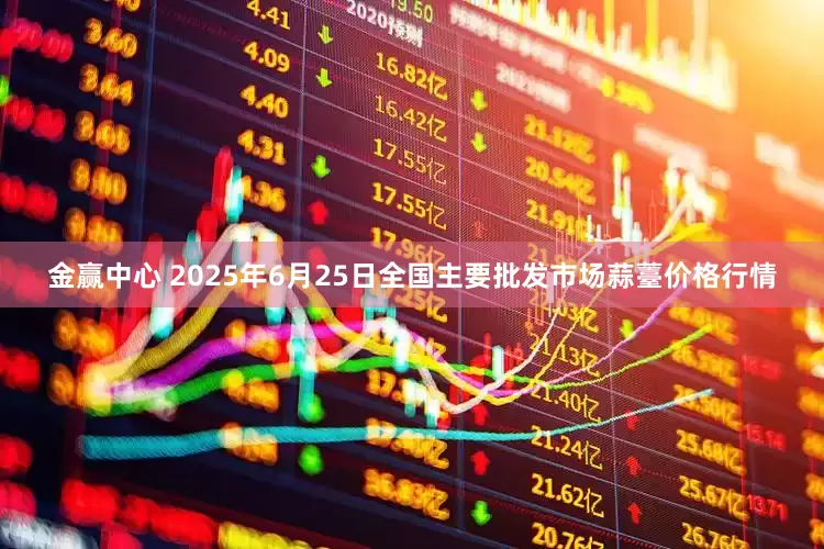 金赢中心 2025年6月25日全国主要批发市场蒜薹价格行情
