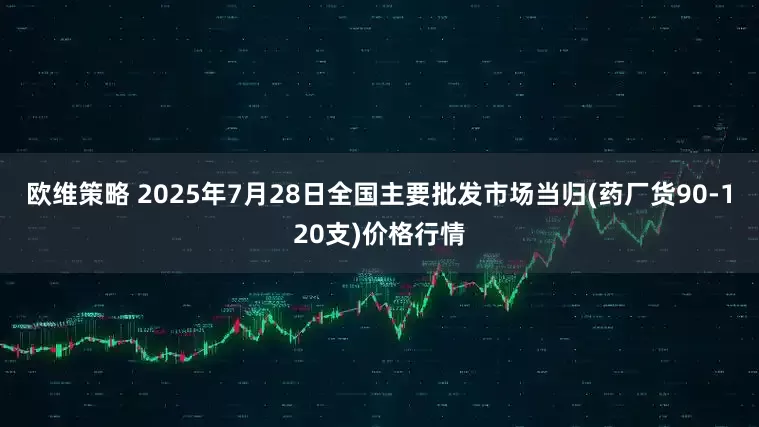 欧维策略 2025年7月28日全国主要批发市场当归(药厂货90-120支)价格行情